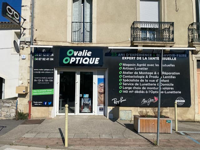 Accueil des locaux de'Ovalie Optique